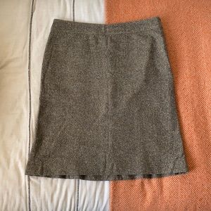 Tweed Textured Pencil Skirt